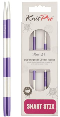 KnitPro Smartstix Interchangeable Circular Needles 4 (10cm) | 3.75mm