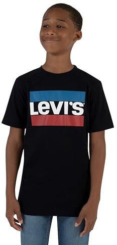 Levi'S Kids Sportswear Logo Tee Garçon Noir 16 Ans