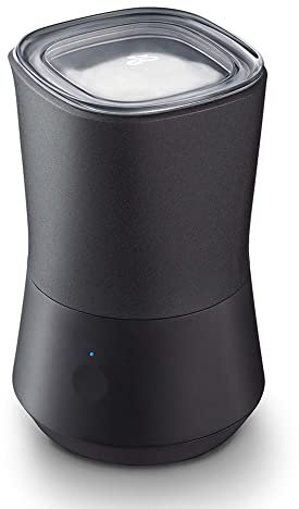 Tchibo elektrischer Milchaufschäumer, Antihaftbeschichtung, inkl. Rühr- und Aufschäumeinsatz, warmer und kalter Milchschaum, für Latte Macchiato, Cappuccino und Kakao, Schwarz
