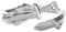 Helen de Lete S925 Sterling Silber Lady General Mulans Schwert verstellbarer Ring, Sterling Silber