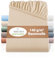BaSaTex Doppelpack Bio Jersey Kinder Spannbettlaken 100% GOTS Zertifizierte Baumwolle - Spannbettlaken für Kinder- und Babybetten 60x120 – 70x140 cm - Farbe: Sand