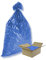 dm-folien Blaue Müllsäcke 240 Liter I 100 Stück I 650 x 550 x 1350 mm I Große Abfallbeutel für Entsorgung von Styropor & Folienabfälle I Reißfeste Müllbeutel mit Seitenfalte I Foliensäcke 48 my