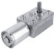 Wakects DC 12V Moteur Électrique de Réduction Réversible à Couple Élevé Motoréducteur à Vis sans Fin à Couple élevé Boîte de Vitesses Motoréducteur à Engrenage à Vis sans Fin Moteur(20 TR/Min)