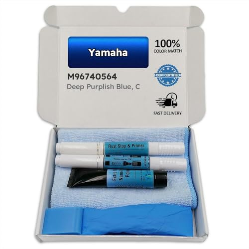 Genuine Colors Vernice per ritocchi DEEP PURPLISH BLUE, C N0564 M96740564 compatibile con Yamaha Blau
