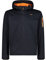 CMP - Leichte Herren-Softshelljacke mit abnehmbarer Kapuze, Anthrazit-Flamme, 48