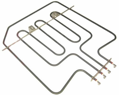 Franza - Resistenza forno superiore doppia per Zanussi Rex Zoppas Castor 370 x 323 mm. 800/1800 Watt - RE0097
