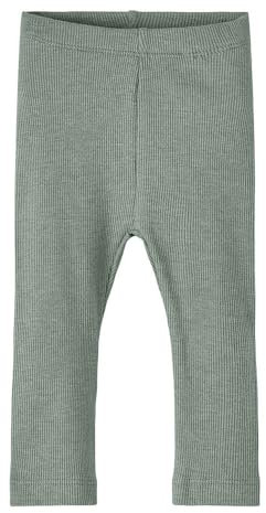 NAME IT Unisex Baby Nbnkab Noos Leggings, Lily Pad, 86 EU