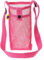 PATIKIL 22mmx13mm Water Bottle Bag, Mesh Portable Bottle Holder Carrier Adjustable Shoulder Strap for Sports Hiking Camping, Rose Red