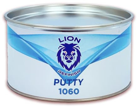 Mastic Polyester Beige pour carrosserie, 1,8 kg, professionnel Lion Refinish Putty 1060