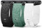 Wizvv 18mm Armband mit Leoparden-Gravur, Kompatibel mit Garmin Venu 3S/Venu 2S/Vivoactive 4S/Vivomove 3S/Forerunner 265s/255s/255s Music, Uhrenarmband Weich Ersatzarmband für Damen Herren