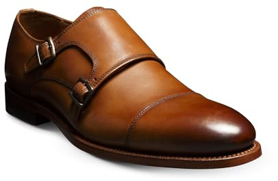 Allen Edmonds Men's Pierce Monk Strap Oxford Oxford Walnut Leather 13 D