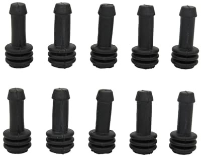 AQXYWQLL 10 stücke Bremse Oberen und Unteren Pumpe Sattel Stoßdämpfer Hülse Staub Abdeckung Gummi Disc Brems Pumpe wasserdichte Kappe Motorrad Teile