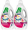 Surf Tropical Lily & Ylang Ylang (2 X 5L - 100 washes each) Professional Concentrated Liquid Biological Detergent | Fresh & Clean Washing | Long Lasting Fragrance