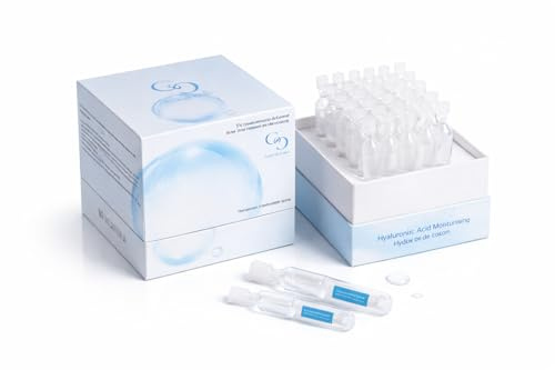 Noix de Coco 5% Hyaluronic Acid Serum Ampoules – Intensive Hydrating Facial Treatment, Deep Moisture & Skin Plumping – Sterile Single-Use Vials for Dry & Dehydrated Skin (30 x 1ml)