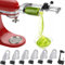 Spiralizer con 7 cuchillas, compatible con batidoras KitchenAid, para cortar en espiral verduras y frutas