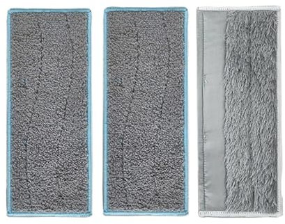 Compatible Avec Les Accessoires De Machine À Laver Braava Jet M6, Tampons De Nettoyage Lavables, Chiffon De Nettoyage Humide Et Sec, Pièces D'aspirateur, Accessoires De Remplacement(3pcs)