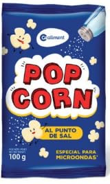 Mikrowellen Popcorn 6er Pack – 6 × 100 g – Einfach zuzubereiten, frisches Popcorn in Minuten