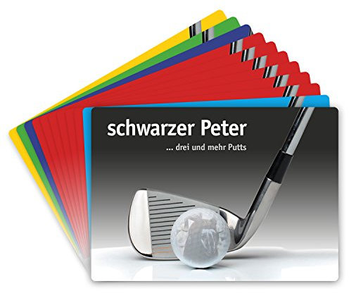 Unbekannt Golf Zocker Kartenspiel - Karten für den Golfzocker - Spaß auf dem Golfplatz