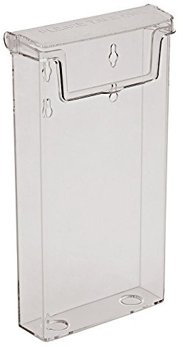 TAYMAR DIN Long (DL) brochure Holder, brochure Box with lid, Weatherproof