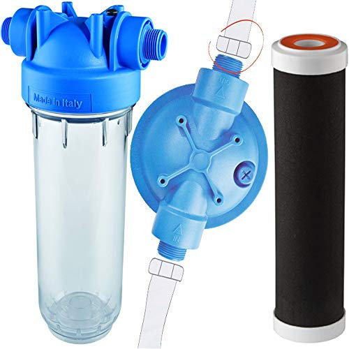 MP-PCA Untertisch Wasserfilter 1/2 Carbon-Block Mikroorganismen Bakterien Chlor