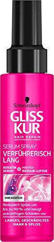 Schwarzkopf Gliss Kur, Serum-Spray Verführerisch lang, 2er Pack (2 x 100 ml)