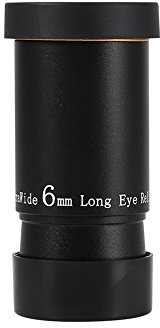 Okularlinse 1.25inch, ES Ultra-Multi-Enduced Vollständig Breit 6mm 66 ° für Das Teleskop