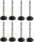 SHUIOG Lot de 8 pieds réglables M12 x 100 mm - Vis de réglage - Pied de meuble - Peut porter - Pieds réglables - Vis réglables - Pied réglables - Inclinaison maximale de 20 ° (8PCS M12 x 100mm x Ø50mm