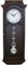 PRIM Design Pendel-Holzwanduhr Radio Melody III - B - funkgesteuert, Dunkles Holz/Melody, luxuriöse Funkuhr, große Wand-Dekoration: 280 x 785 x 142 mm, Luxus Deko für Wohnzimmer, Schlafzimmer, Büro