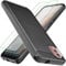 Osophter for Nokia C32 Phone Case: With 2pcs Screen Protector Shock-Absorption Flexible TPU Rubber Protective Cell Phone Cover for Nokia C32(UK-Black)