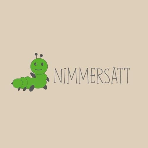AvanCarte Umweltfreundliche Cocktail Servietten Geburtstag Raupe Nimmersatt 20 Stück 3-lagig 25x25cm
