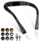 Lampe de Lecture, Liseuse Lampe de Lecture de Cou Rechargeable, 3 Couleurs Protection des Yeux, Luminosité Réglable, Confortable & Flexible Lampe Lecture pour la Lecture, Le Tricot, la Réparation