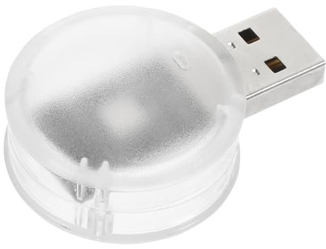 Vaguelly Intelligente Usb Nachtlampe Sprachsteuerung Tragbar Soundaktiviertes Licht Kompakt Für Computer Laptop Stimmungsvolle Rgb Atmosphäre Als Schlummerleuchte