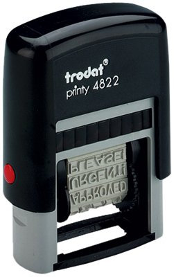 Trodat Printy 4822 Multi-Wortband-Stempel 12 Wörter Schrifthöhe 4 mm