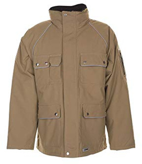 'Planam Unisex Canvas Winter-Parka Canvas 320'' Size XL in royal blue (pack of 1)'