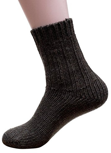 Hirsch Natur Dicke Socken, 100% Wolle, 5 Farben