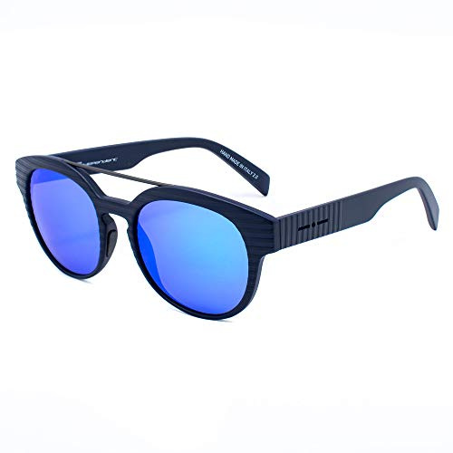 Italia Independent 0900T3D-STR-022 Sunglasses, Blue (Azul), 50
