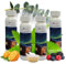 Saunaaufguss Set 4 x 125 ml von well2wellness® - freie Wahl aus über 60 Saunadüften + gratis 10g Mentholkristalle