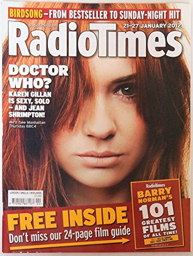 Radio Times Doctor Who Front Cover 21st to 27th Of January 2012 - Karen Gillan Is Sexy, Solo And Jean Shrimpton - Shop Stock Room Find [Paperback] BBC