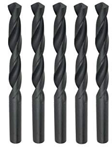 Weischer® - HSS-R Spiralbohrer Ø 10,0 mm | 5 Stück | Stahlbohrer Metallbohrer Eisenbohrer | Bohrer für Metall, Stahl, Aluminium, Eisen | stabil & bruchfest