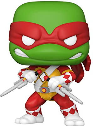 Funko Pop! Comics: Mighty Morphin Power Rangers/Teenage Mutant Ninja Turtles - Raphael - Smartoys Exclusive