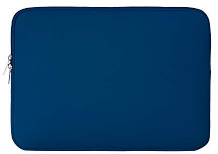 RAINYEAR 14 Inch Laptop Sleeve Protective Case Soft Lining Padded Zipper Cover Carrying Bag Compatible with 15 Macbook Air M2 M3 M4 14 Notebook Computer Tablet Ultrabook Chromebook(Navy Blue)