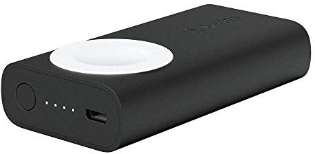 Belkin Boost Charge Batteria Esterna 2K per Apple Watch (Caricabatteria Portatile Certificato MFi per Apple Watch Series SE, 6, 5, 4, 3, 2, 1)