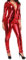 YouYaYaZ Damen(S-5XL) Neu Leder Body Babydoll Wetlook Dessous für Clubwear Nachtwäsche(Rot,s)