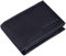 STILORD 'Lincoln' Mini Geldbörse RFID Leder Herren Slim Wallet Minibörse Portemonnaie klein NFC Protector kleine Brieftasche Echtleder in Geschenkbox klein, Farbe:schwarz