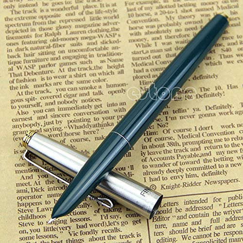 fatteryu Hot Green Hero 329 Stainless Cap Fountain Pens Nice Gift