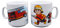 Carstens Keramik® Tasse Becher mit Namen Feuerwehr Feuerwehrmann, hochwertiges Porzellan, mit Wunschnamen