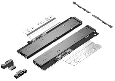 Hettich Schubkasten-Öffnungssystem Push-to-op.Silent zum Einklipsen Quadro 4D V6, 9246316