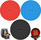 tannac 3 Pack Air Fryer Liners,8 Inch Round Non-Stick Reusable Silicone Air Fryer Mats, 100% Food-Grade, Easy Clean Kitchen Mat, Air Fryer AccessoriesNINJA Foodi, Instant Pot Duo, Power XL & More
