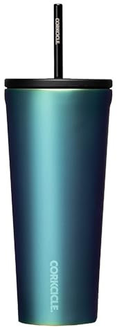 Corkcicle Cold Cup 710ML, Adults Unisex, Shiny Turquoise