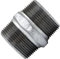 AERZETIX - C65070 - Nipplo uguale maschio-maschio 1 1/2x1 1/2'' zincato - in ghisa - raccordo tubo per avvitare doppia filettatura - idraulico-riscaldamento installazione di acqua alimentazione
